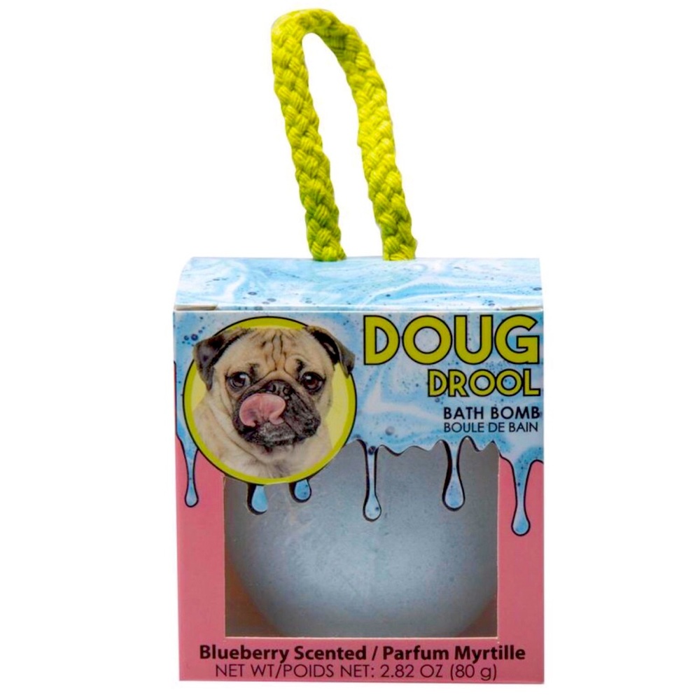 3/$15 NEW Bath Bomb CLAIRE’S DOUG DROOL Blueberry Scent Blue UNISEX